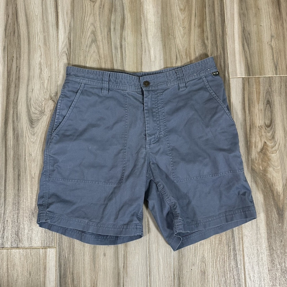 Howler Bros Clarksville Walk Shorts Mens 32 Blue Reinforced Casual Outdoors